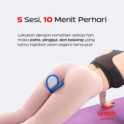 SPEEDS Hip Trainer Alat Olahraga Yoga Paha dan Kaki Leg Trainer Olahraga Fitness Paha 019-22