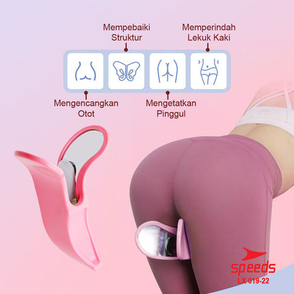 SPEEDS Hip Trainer Alat Olahraga Yoga Paha dan Kaki Leg Trainer Olahraga Fitness Paha 019-22
