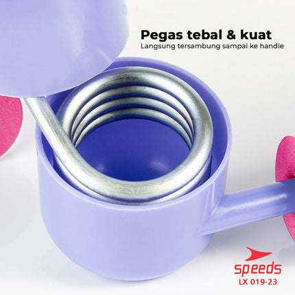 SPEEDS Alat Olahraga Yoga Paha dan Kaki Alat Senam Kegel Leg Trainer Thigh Master 019-23