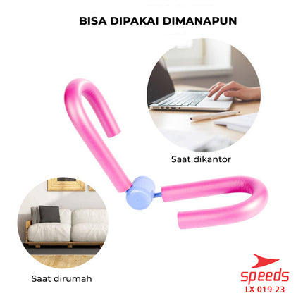 SPEEDS Alat Olahraga Yoga Paha dan Kaki Alat Senam Kegel Leg Trainer Thigh Master 019-23