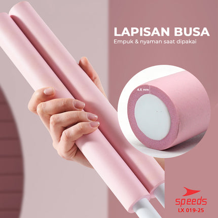 SPEEDS Tongkat Yoga untuk Latihan Yoga Pilates Yoga Stick Lipat Putar Alat Latihan Punggung 019-25