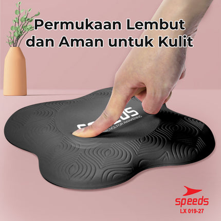 SPEEDS Yoga Pad Knee Kneepad Elbow Joint Support Alas Yoga Lutut Kaki Siku Tangan Empuk Serbaguna 019-27