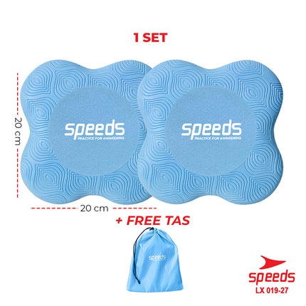 SPEEDS Yoga Pad Knee Kneepad Elbow Joint Support Alas Yoga Lutut Kaki Siku Tangan Empuk Serbaguna 019-27