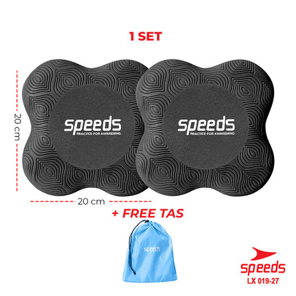 SPEEDS Yoga Pad Knee Kneepad Elbow Joint Support Alas Yoga Lutut Kaki Siku Tangan Empuk Serbaguna 019-27