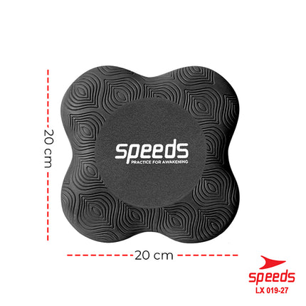 SPEEDS Yoga Pad Knee Kneepad Elbow Joint Support Alas Yoga Lutut Kaki Siku Tangan Empuk Serbaguna 019-27