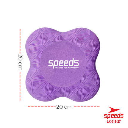 SPEEDS Yoga Pad Knee Kneepad Elbow Joint Support Alas Yoga Lutut Kaki Siku Tangan Empuk Serbaguna 019-27