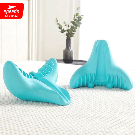 SPEEDS Bantal Pijat Leher Bentuk C-Rest Pillow / Pereda Sakit Neck Relaxer Tulang Belakang Chiropractic Cervical Massage Tanpa Daya atau Baterai 019-32