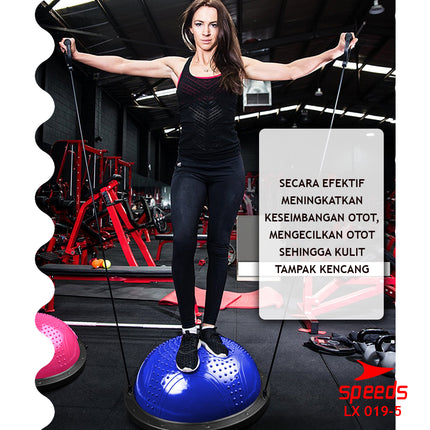SPEEDS Balance Step Speeds ORIGINAL / Bosu Ball Pembakar Lemak Olahraga 019-5