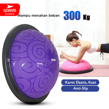 SPEEDS Balance Step / Bosu Ball Pembakar Lemak Olahraga 019-8