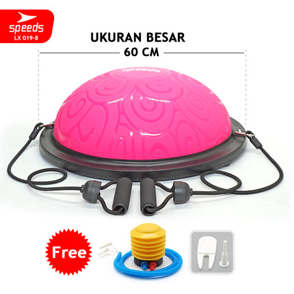 SPEEDS Balance Step / Bosu Ball Pembakar Lemak Olahraga 019-8