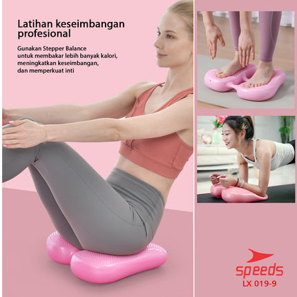 SPEEDS Balance Ball Balance Stepper Pad Alat Keseimbangan Badan Untuk Fitness Air Cilmber 019-9