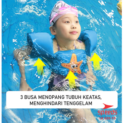 SPEEDS Pelampung Anak Pelampung Rompi Puddle Jumper Child Bouy Foam Life Jacket 020-10