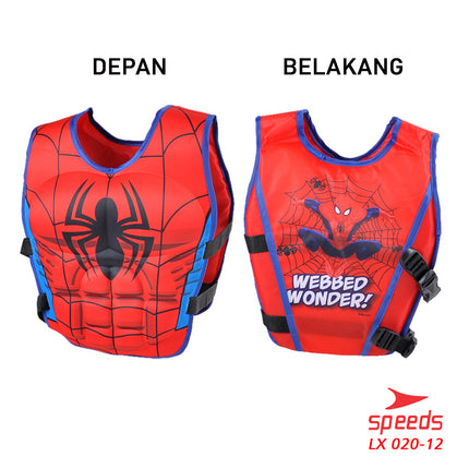 SPEEDS Pelampung Renang Anak bergambar Superhero, Bahan bagus Murah Rompi Vest Life Jacket 020-12
