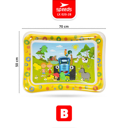 SPEEDS Water Playmat Baby Water Play Matras Air Bayi Mainan Air Kolam Edukasi Water Portable 020-28