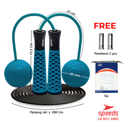 SPEEDS Skipping Lompat Tali Kansen Loncat Tali Digital Jump Rope Lompat Tali 021-1605
