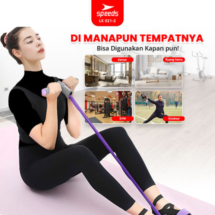 SPEEDS Tummy Trimmer Alat Fitness Alat Olahraga Pengecil Perut Dan Pembakar Lemak 021-2