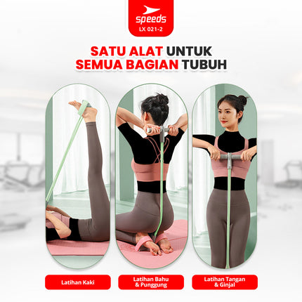 SPEEDS Tummy Trimmer Alat Fitness Alat Olahraga Pengecil Perut Dan Pembakar Lemak 021-2