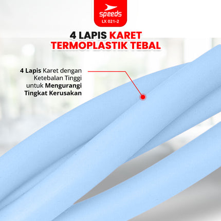 SPEEDS Tummy Trimmer Alat Fitness Alat Olahraga Pengecil Perut Dan Pembakar Lemak 021-2
