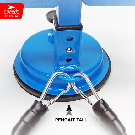 SPEEDS Alat Penahan Kaki Sit Up Stand Holder Dengan Tali Resistance Alat Olahraga Fitness Gym 022-1A