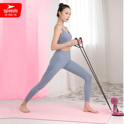 SPEEDS Alat Penahan Kaki Sit Up Stand Holder Dengan Tali Resistance Alat Olahraga Fitness Gym 022-1A