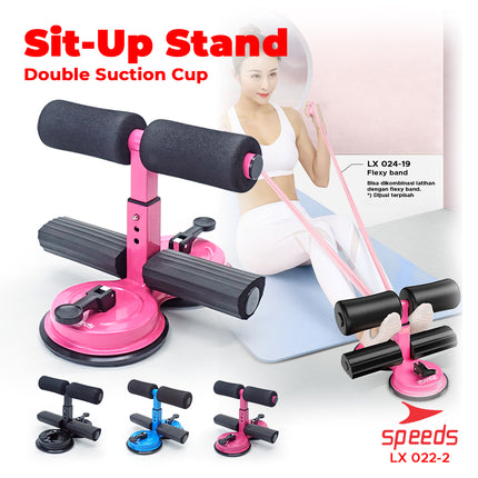 SPEEDS Sit Up Stand Alat Bantu Holder Penahan Pegangan Kaki Fitness Yoga Gym 022-2