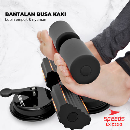 SPEEDS Sit Up Stand Alat Bantu Holder Penahan Pegangan Kaki Fitness Yoga Gym 022-2