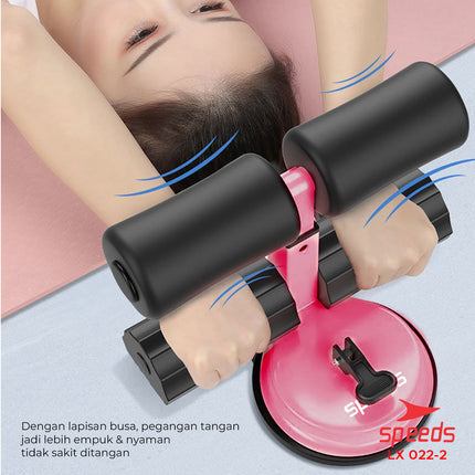 SPEEDS Sit Up Stand Alat Bantu Holder Penahan Pegangan Kaki Fitness Yoga Gym 022-2