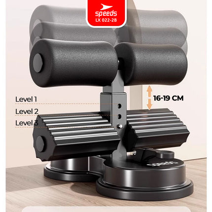 SPEEDS Sit Up Stand Alat Trimmer Bantu Holder Penahan Kaki Olahraga Pegangan Kaki Fitness Yoga Gym 022-2B