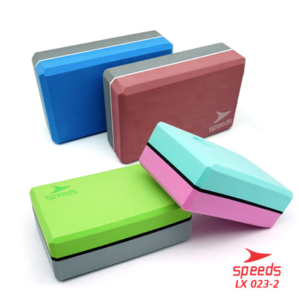 SPEEDS Yoga Blok Pilates EVA Brick Foam Alat Fitnes Yoga Balok Yoga Original 023-2