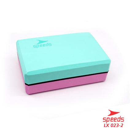 SPEEDS Yoga Blok Pilates EVA Brick Foam Alat Fitnes Yoga Balok Yoga Original 023-2