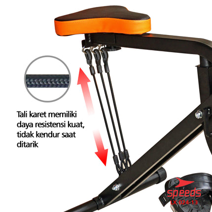 SPEEDS Tali Elastis Power Squat Tali Beban Elastis Tali Lentur Sports Equipment Original 024-13