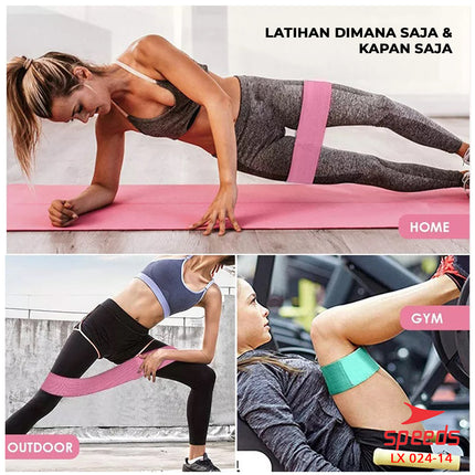SPEEDS Tali Yoga Hip Bands Resistance Bands Tali Fitness Gym 024-14