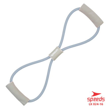 SPEEDS Tali Stretching Fitness Gym Yoga Stretch Rope Resistance Bands 8 Toning Tube Tali Olahraga 024-16