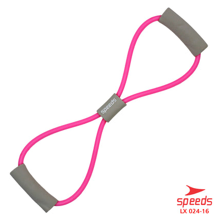 SPEEDS Tali Stretching Fitness Gym Yoga Stretch Rope Resistance Bands 8 Toning Tube Tali Olahraga 024-16