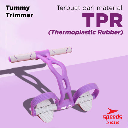 SPEEDS Tummy Trimmer TPR Alat Sit Up Body Trimmer Alat Olahraga Fitness Gym 024-2