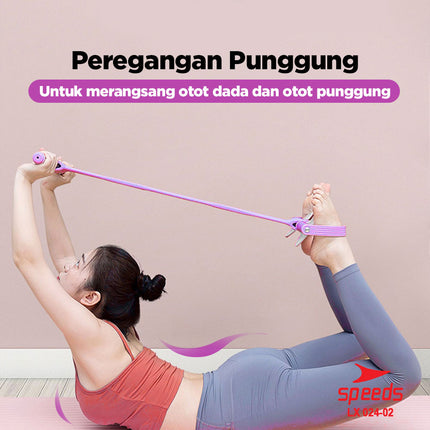 SPEEDS Tummy Trimmer TPR Alat Sit Up Body Trimmer Alat Olahraga Fitness Gym 024-2