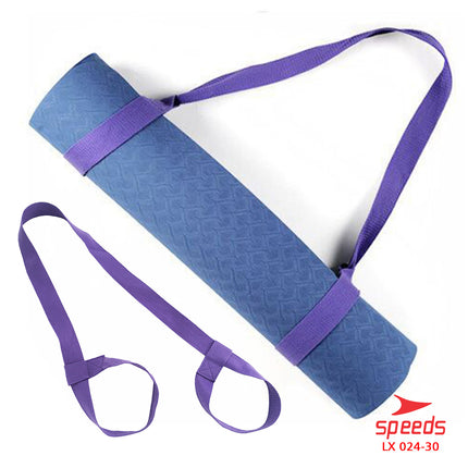 SPEEDS Yoga Mat Tas Sarung Strap Belt Stretch Resistance Band Gym Tali Karet Fitness Power Band Fleksibel Elastis 024-30