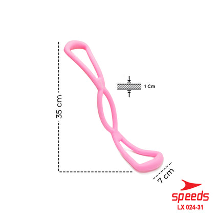 SPEEDS Tali Yoga Elastis 10mm Yoga Pull Rope Stretching Alat Fitness Olahraga Gym Resistance Band 024-31