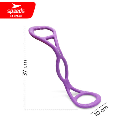 SPEEDS Tali Yoga Yoga Pull Rope Resistance Band Elastis 10mm Yoga Alat Fitness Olahraga Gym 024-32