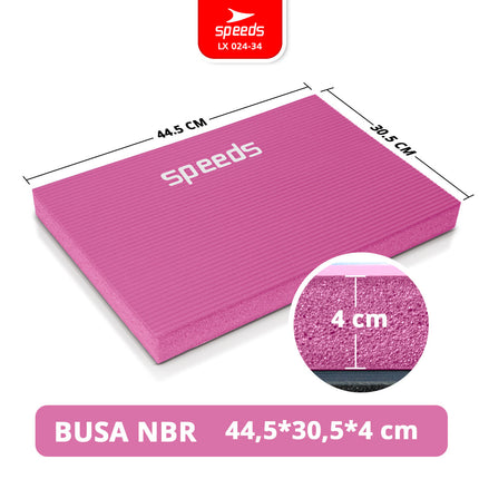 SPEEDS Balance Pad Knee Pad Bantalan Yoga Olahraga Matras Lutut Pilates Empuk Cushion 024-34