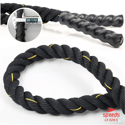 SPEEDS Battle Rope Tali Fitness Battling Ropes Gym waves rope crossfit mma muaythai 9 Meter 024-5