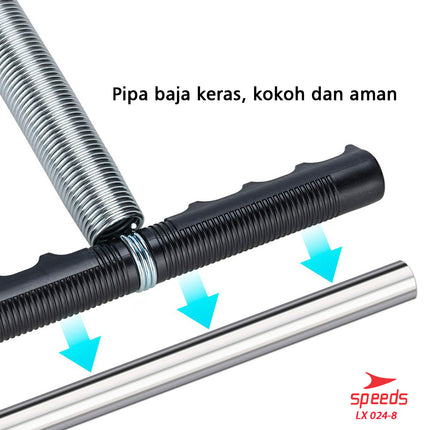 SPEEDS Tummy Trimmer alat fitness alat olahraga pengecil perut dan pembakar lemak Spring 024-8