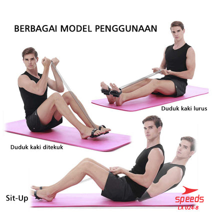 SPEEDS Tummy Trimmer alat fitness alat olahraga pengecil perut dan pembakar lemak Spring 024-8