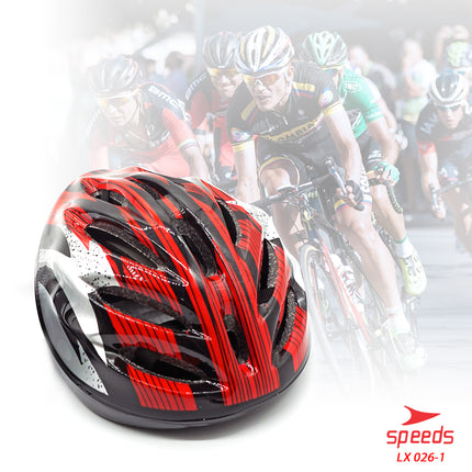 SPEEDS Helm Sepeda Cycling Unisex Helmet Pelindung Kepala untuk Pria / Wanita 026-1
