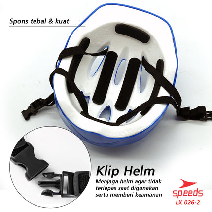 SPEEDS Helm Sepeda Anak untuk Skate board atau sepeda Ultra Ringan Untuk Keamanan 026-2