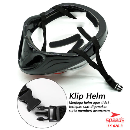 SPEEDS Helm Sepeda Gunung Balap Unisex Shockproof  026-3