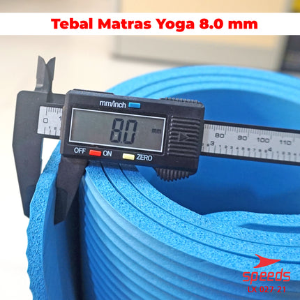 SPEEDS Matras Yoga Mat Olahraga Senam Lantai Meditasi Gym Fitness Karpet Lantai Berstandar SNI 027-21