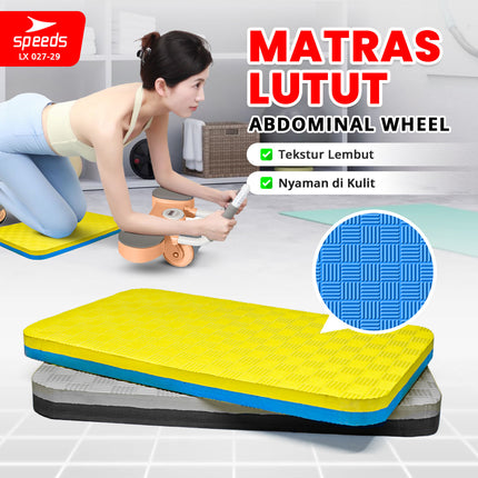 SPEEDS Matras Lutut 50x30x4cm Knee Pad EVA Alas Ab Wheel Evamat Bantalan Ab Roller Cushion Pad LX 027-29