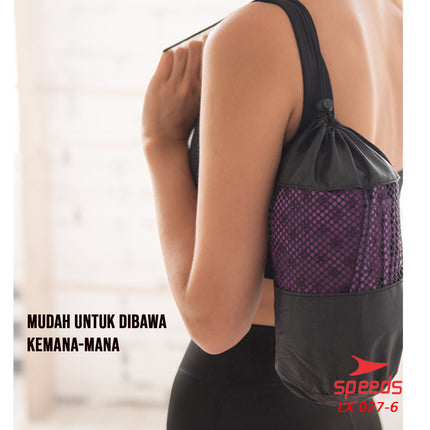 SPEEDS Yoga Towel Mat Handuk Yoga Matrass Anti Bacterial Washable Portable Untuk Fitness 027-6