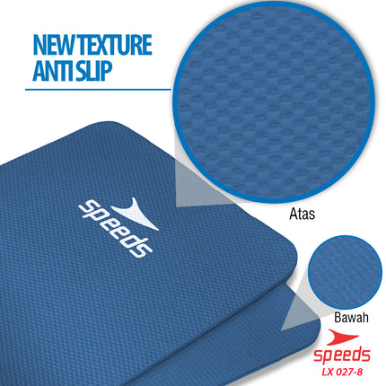 SPEEDS Matras Yoga Mat NBR Karpet Spons Tikar Alas Karpet 10MM Berstandar SNI 027-8